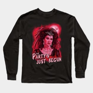 The Party's just begun T-shirt by BwanaDevilArt Long Sleeve T-Shirt